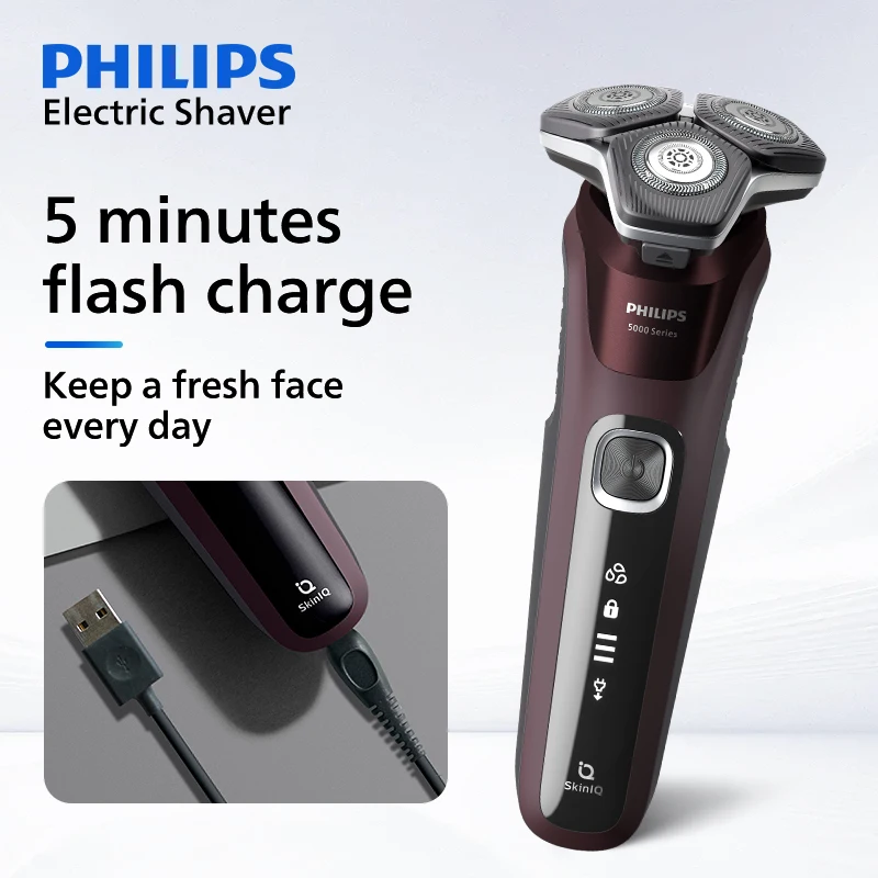 PHILIPS S5831 Electric Shaver Men Luxury Electric Razors Dry Wet