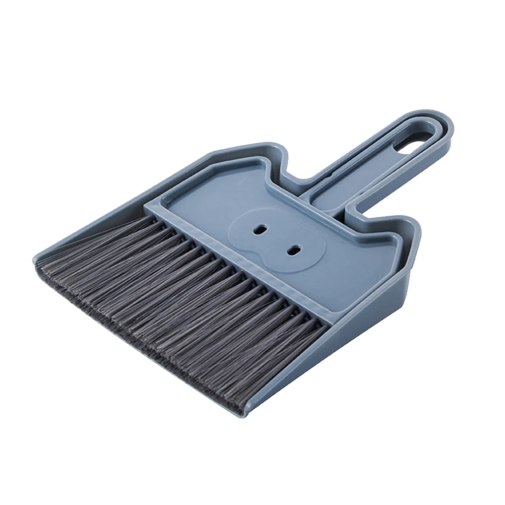 

Keyboard Cleaning Brush 2 Sets Tiny Blue Desk Tools Mini Broom Dust Pan Desktop Supplies Portable Cleaner Soft Brush Hair