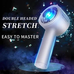 Male electric adult products rechargeable handheld telescopic rotating vibration aeroplane cup simulation vagina masturbator