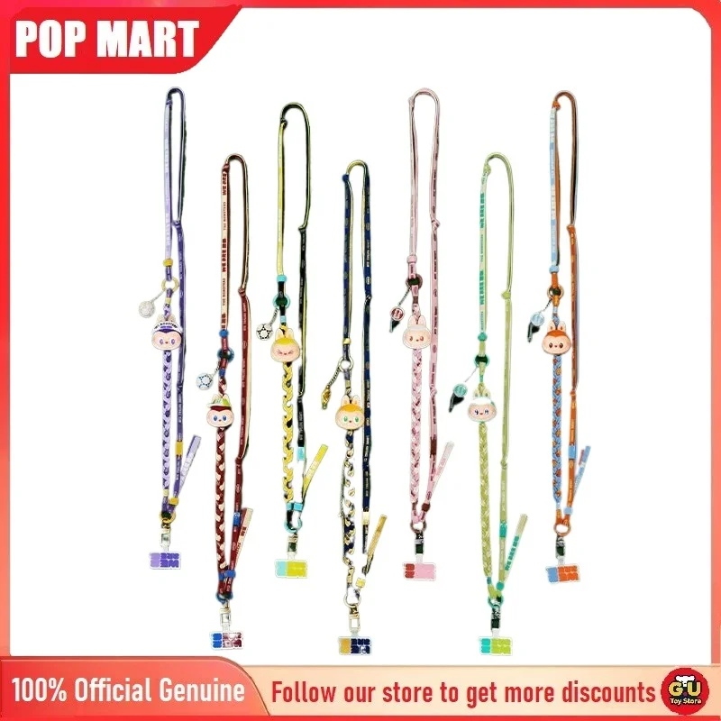 

POP MART Labubu The Monsters Fifa World Cup Series Long Lanyard Blind Box Strap For Soccer Fans Collectible Accessory Gifts
