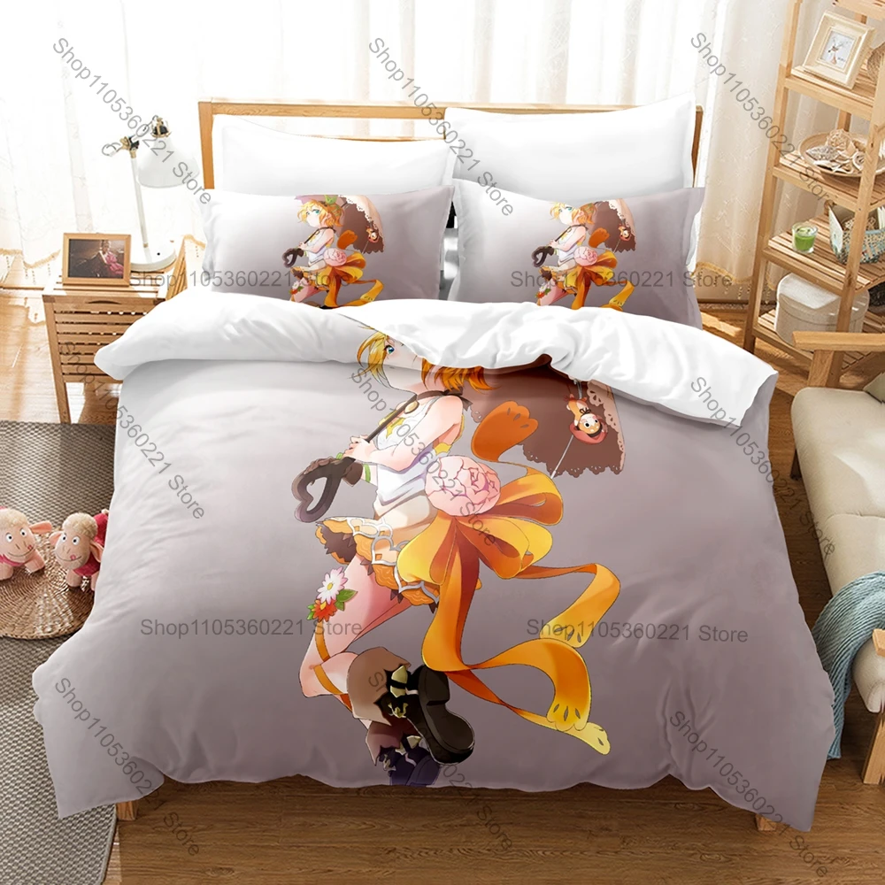 Cool Anime Game Bedding Set 3Pcs Tales Of Zestiria The X Exquisite Print Bedroom Ornament & Collection Gift