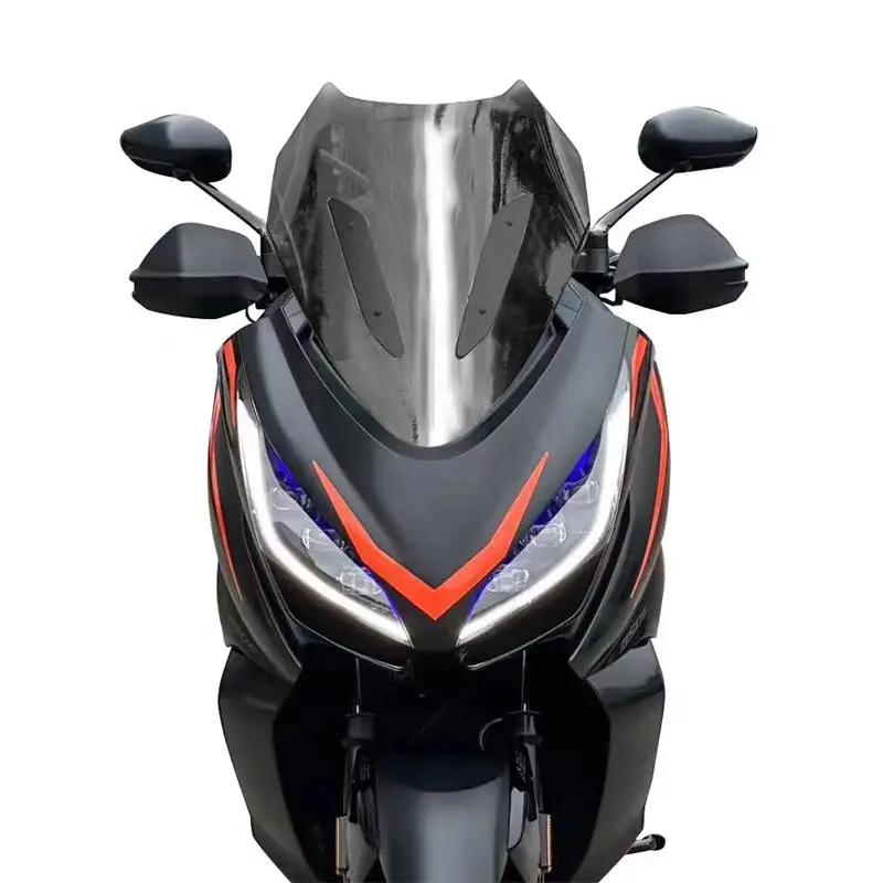 

350E Screen For Zontes E350 350E 350 E ZT350E ZT350T-E Motorcycle Sport Windscreens Wind Deflectors Windshield Viser Visor Black