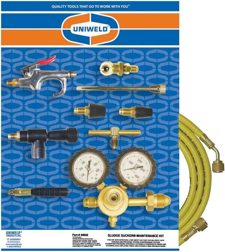 55 Nitrogen Sludge Sucker Maintenance Kit With 0-400 Psi Maximum Delivery Pressure