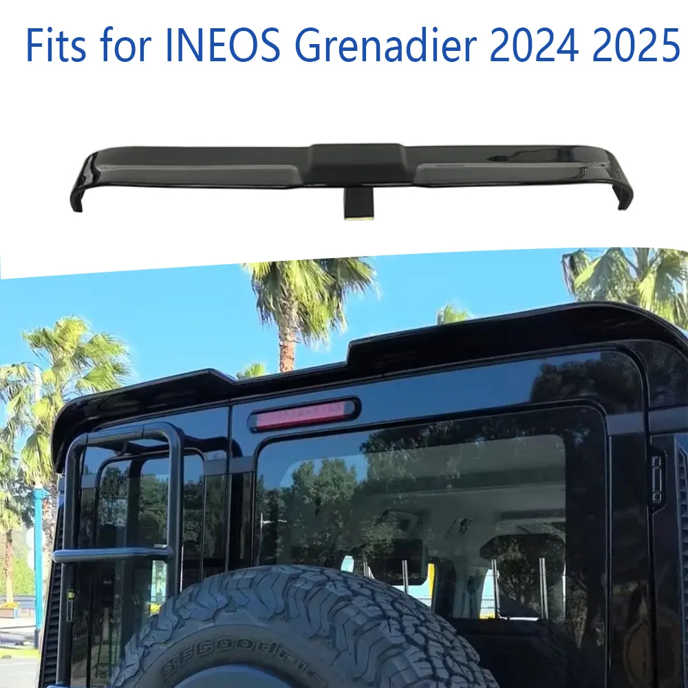 

Черное заднее крыло спойлера подходит для Ineos Grenadier 2024 2025, спойлер для губ багажника