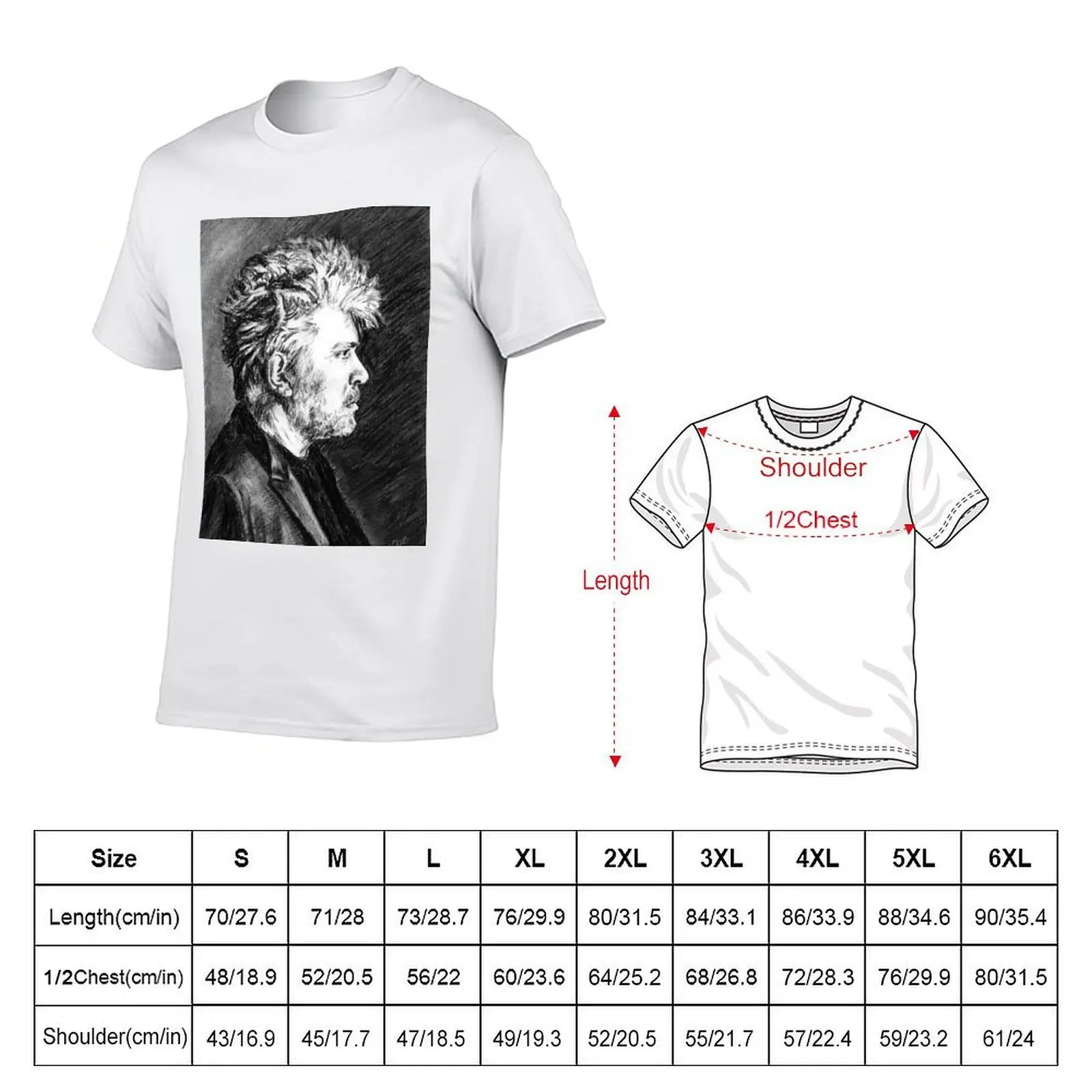 Pedro Almodóvar T-Shirt cotton t shirts man 100% t shirts for man cotton soft T-Shirt