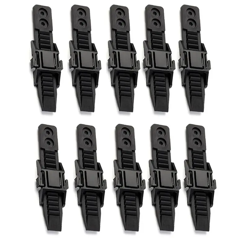 

10Pcs Replacement Retractable Buckle Skating Skiing Sports Shoe Strap Sliding Buckle Helmet Cap Car Quick Release Buckle