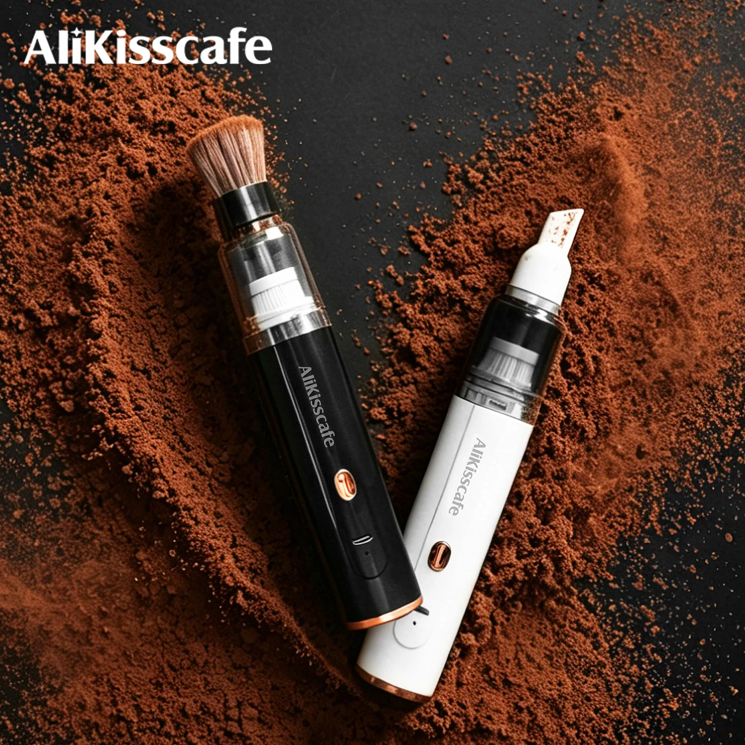 AliKisscafe Coffee Grounds Vacuum Cleaner Grinder Remover Powder Brush Portable Cleaning Tools Barista Tool Espresso Accessories
