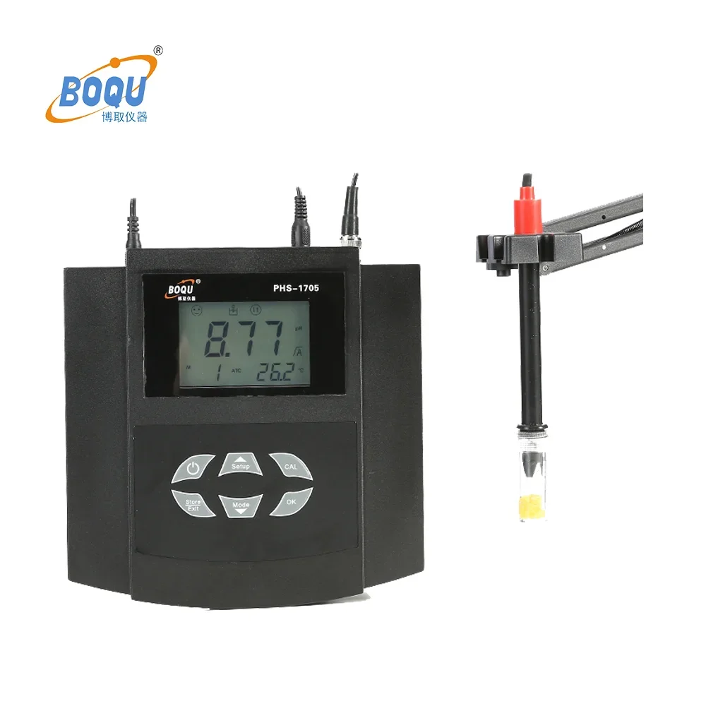 

2025 hot sale PHS-1705 Digital Portable pH mV ORP Temp Meter for Laboratory