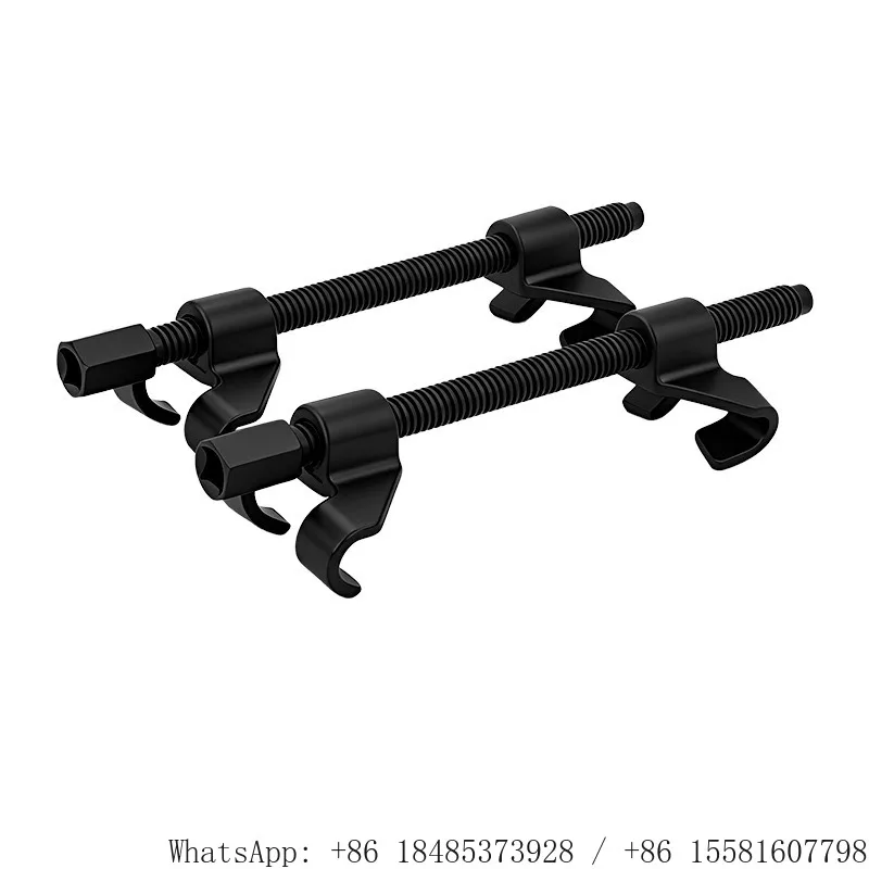 Coil Spring Compressor Forged Strut Spring Remover Tool Pair Auto Shock Absorber Disassembly Repair Hand Tool