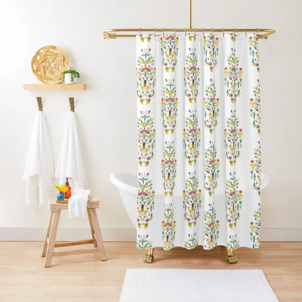 

Jugend Goes Bananas! Shower Curtain Waterproof Shower Waterproof Fabric Shower Curtain