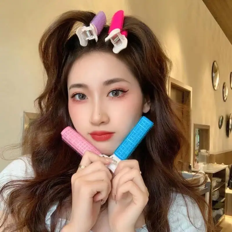 

1/2Pcs Hair Rollers Hair Clip Volumizing Hair Root Fluffy Clip Bangs Hair Clip Self-adhesive Headwear Girls Hair Accessories