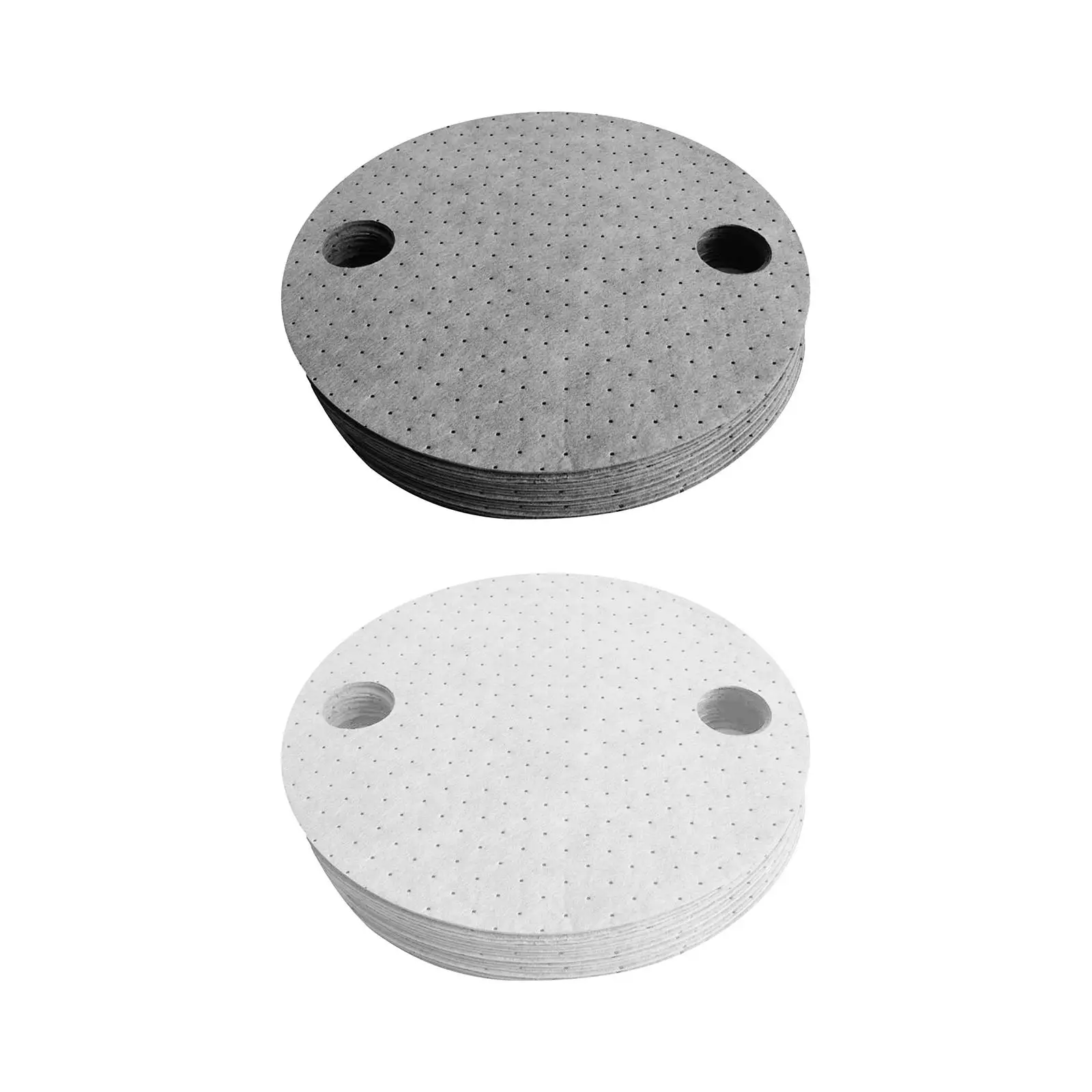

PP Cotton Oil Absorbing Mats Drum Top Pads Coolant Solvent Sheets for Workshop Garage