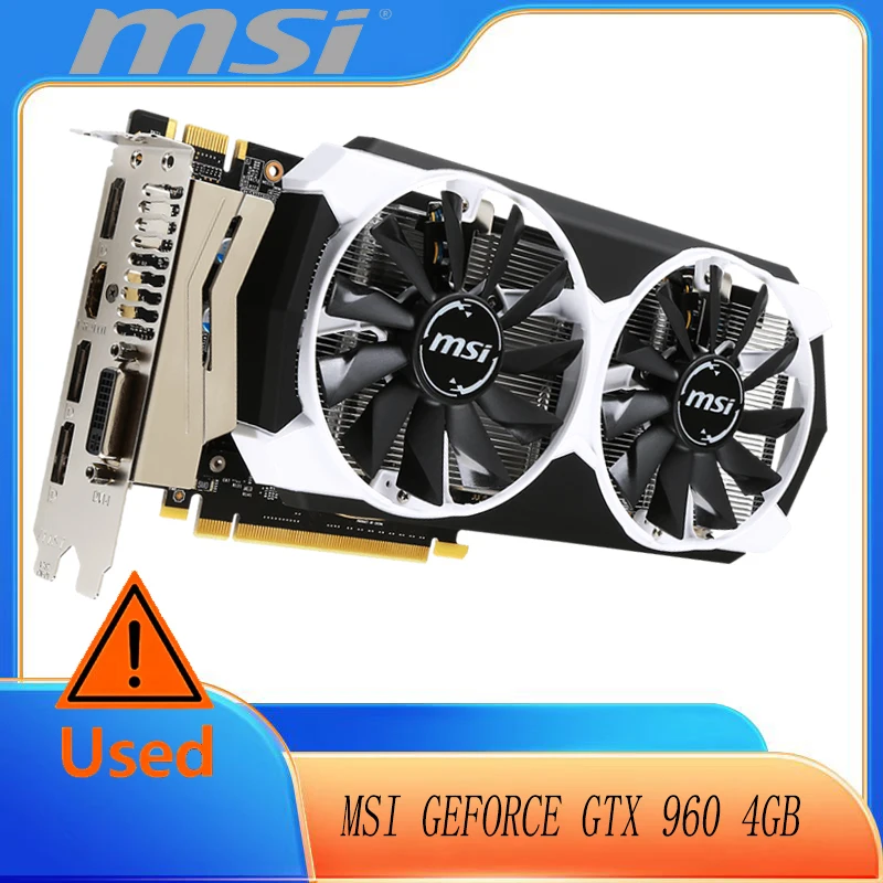 

Видеокарта MSI GeForce GTX 960 2 ГБ 128 бит GDDR5 NVIDIA