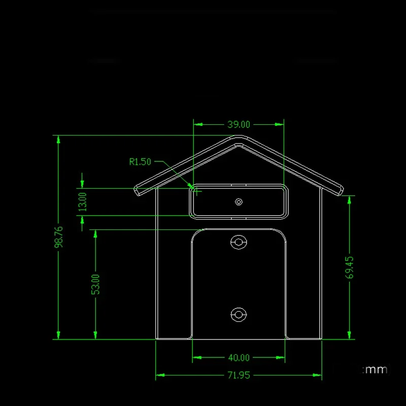 Campanello senza fili copertura impermeabile smart home campanello anello pulsante copertura di protezione antipioggia domestica impermeabile trasparente