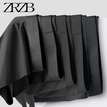 男性のパンティーアイスシルクボクサーパンツ通気性黒人男性下着メンズボクサーセクシーなパンツ極薄ボクサーショーツ 5 ピース/セット