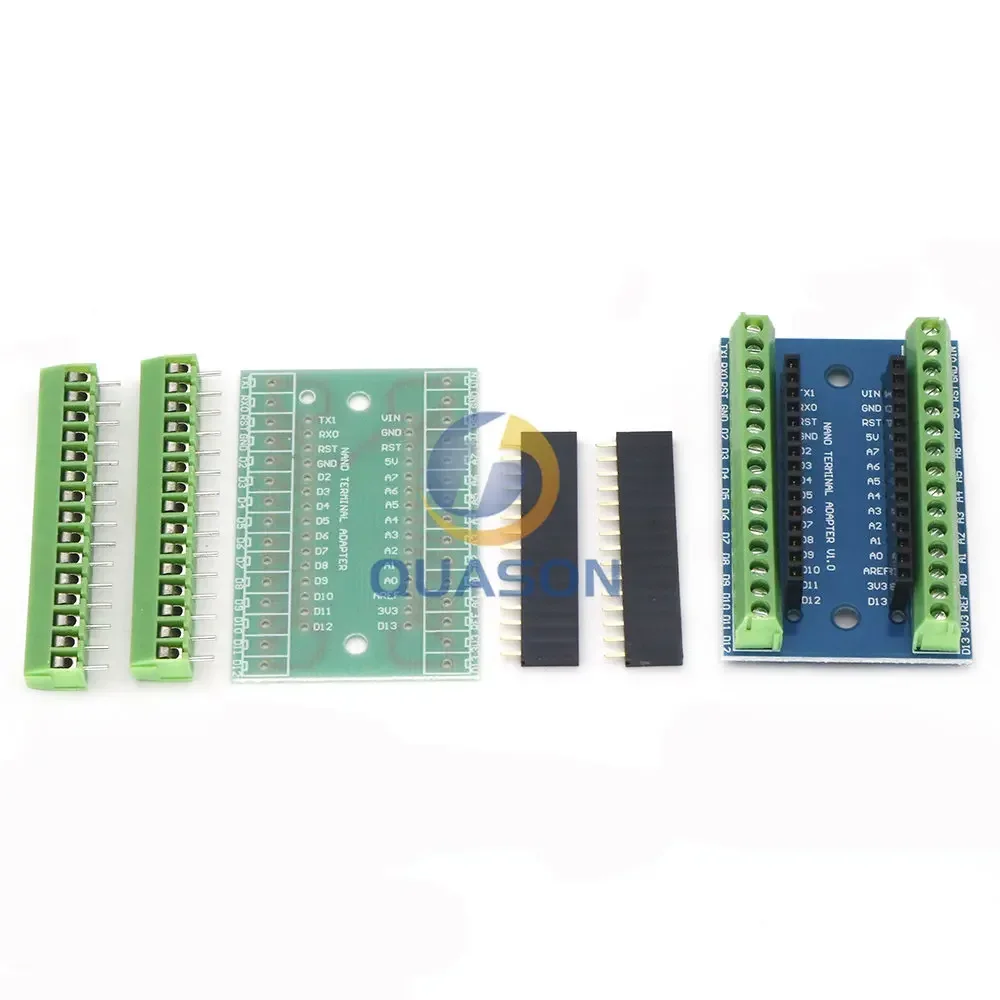NANO V3.0 3.0 Controller Terminal Adapter Expansion Board NANO IO Shield Simple Extension Plate For Arduino AVR ATMEGA328P