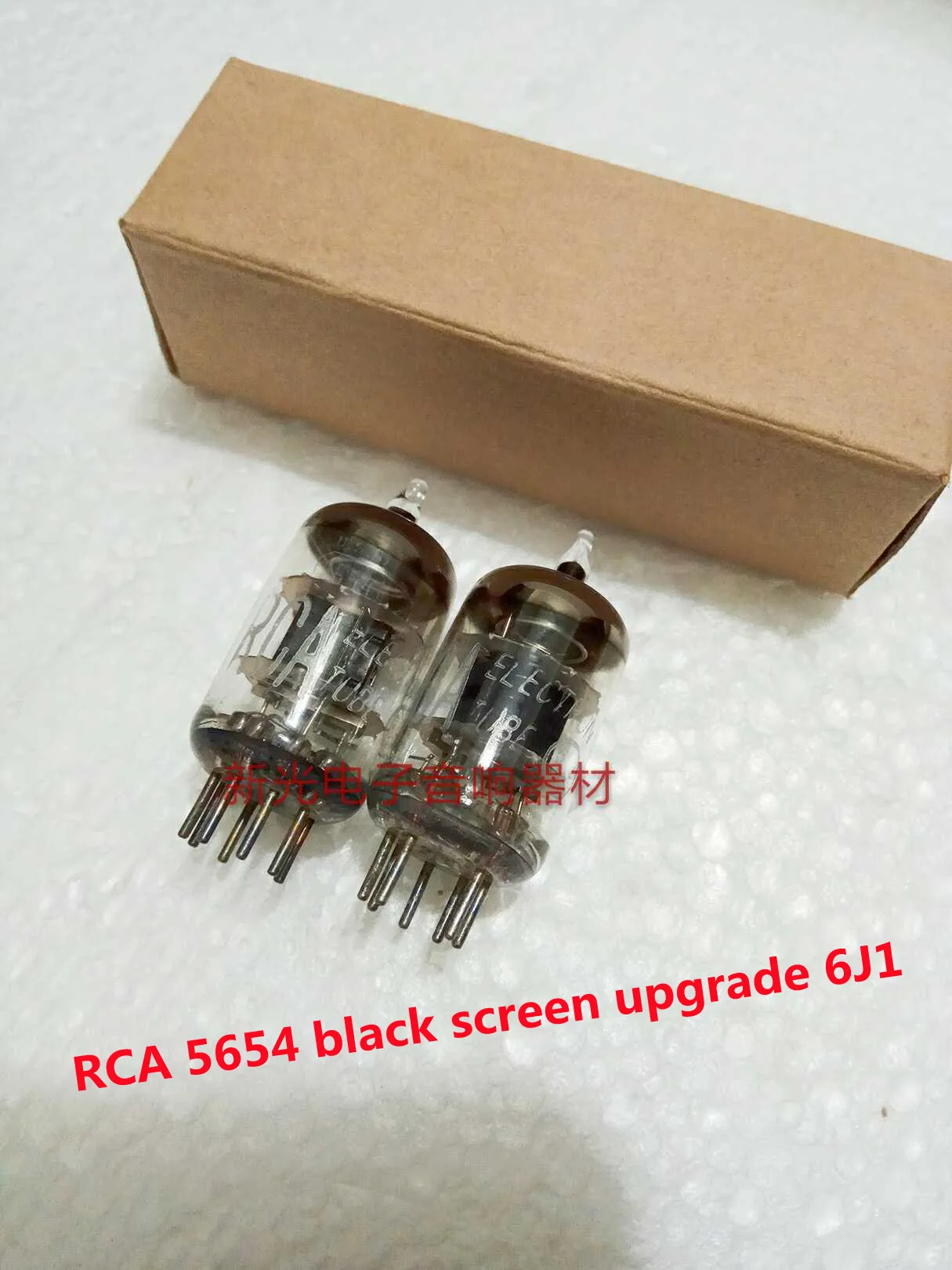 (1pcs) RCA 5654 Tube Black Screen Upgrade Beijing 6J1 6AK5 EF95 Precision Matching