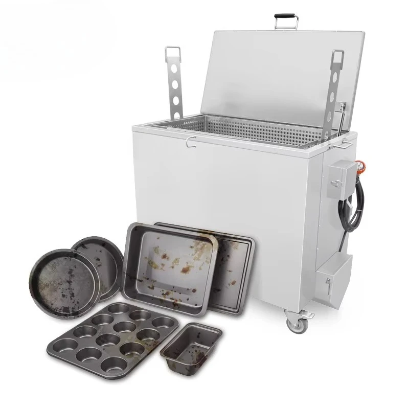 Serbatoio di Riscaldamento Skymen 2000W 80°C per Conservazione del Calore, Pulizia Teglie da Forno, Vasca di Ammollo da 265 Litri per Cucine di Ristoranti