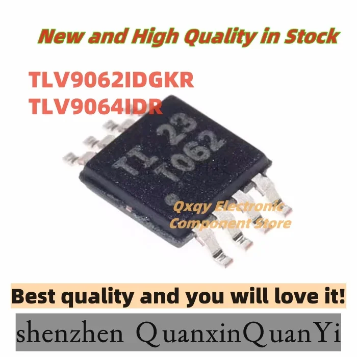 10PCS NEW TLV9062IDGKR T062 TLV9064IDR TLV9064D SOP14 operational amplifier