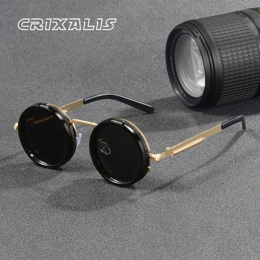 crixalis-Oculos-de-sol-polarizados-ajustaveis-​​para-homens-classicos-vintage-redondos-para-pesca-corrida-oculos-de-sol-ao-ar-livre-protecao-uv400