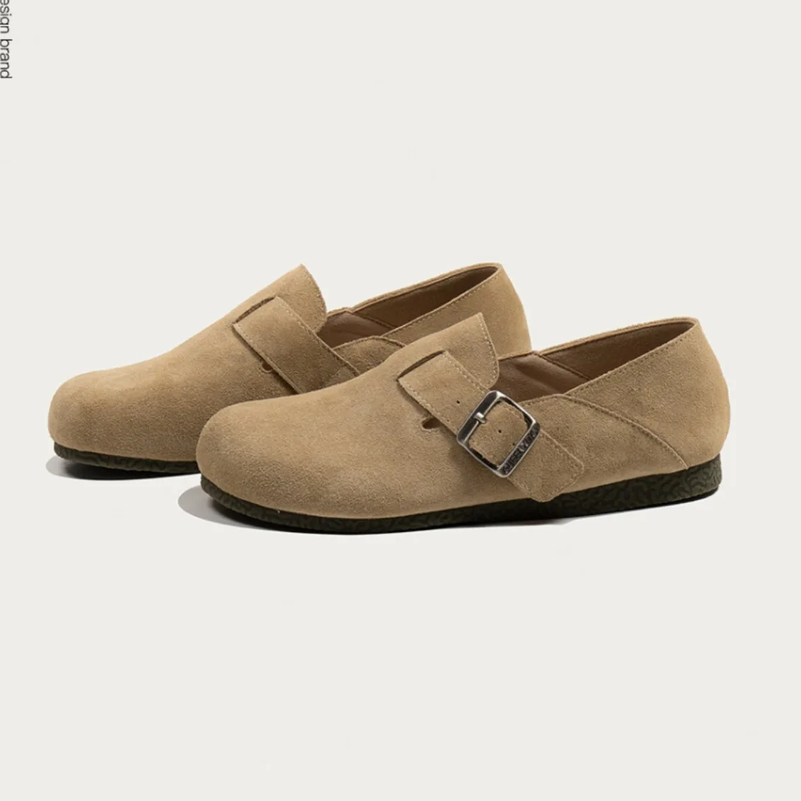 

Flat shoes 2025 spring and autumn winter genuine leather women's shoes height increasing single shoes for women