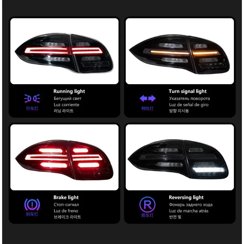Applicable to the 11th to 14th Generation for  Tail Lamp Assembly for the Modification of New LED Turn Signals