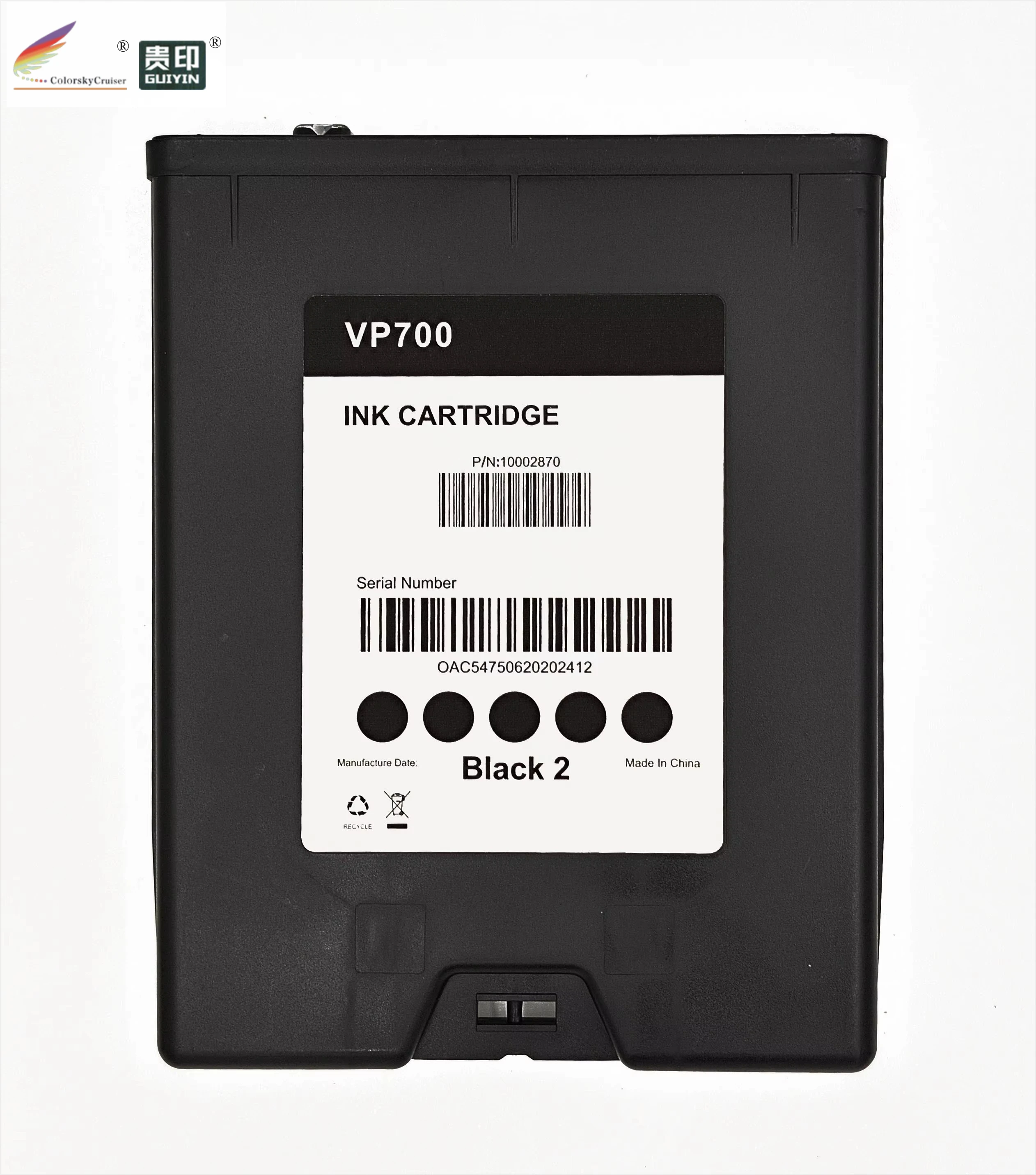 Высококачественный сменный картридж, совместимый с принтером Memjet VP700 VIP color VIPcolor 700 для печати этикеток, kkcmy