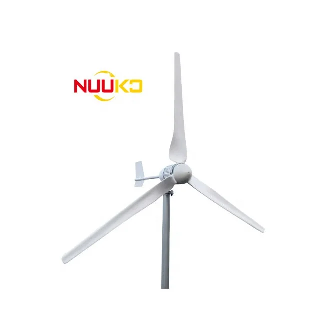 Nuuko Energy 5000W 220V Vertical Wind Turbine with Power Generator for Home Use Factory Price Lead-Acid Battery