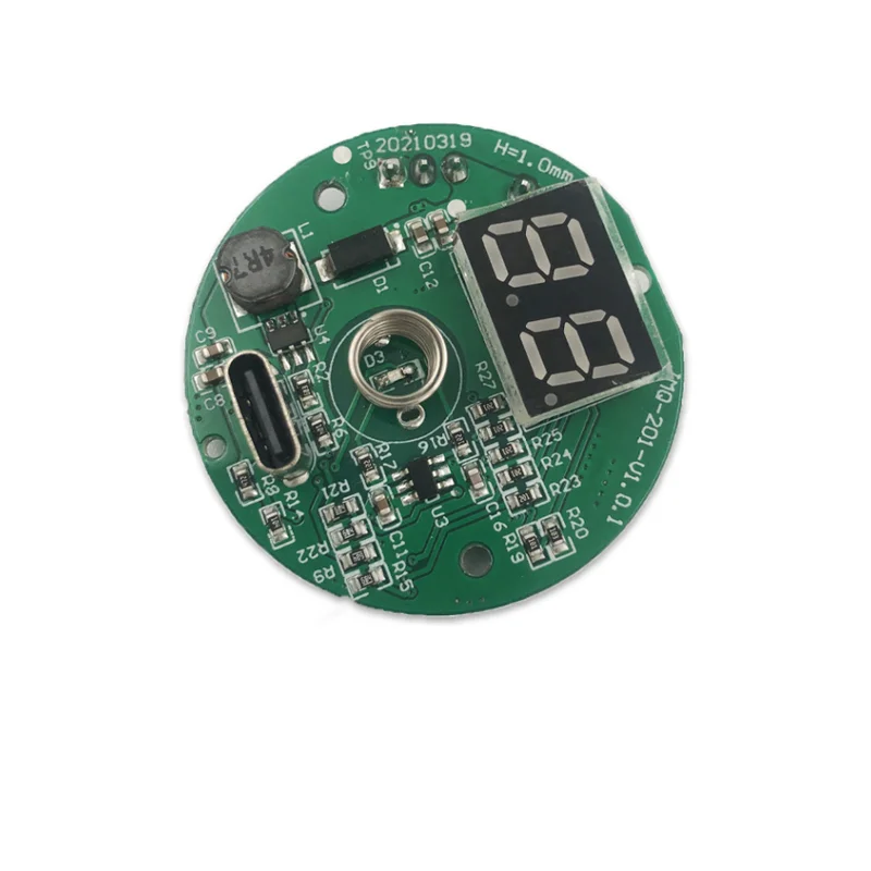 50PCS Touch Fascia Gun Circuit Board Scheme PCBA Program Development Household Massager