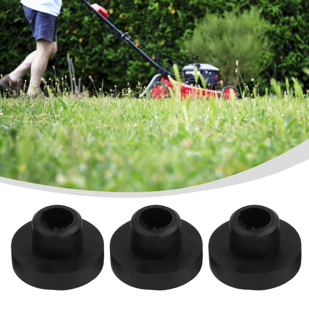 5 Piece Fuel Tank Bushing Grommet for Tractor Lawn Mower Generator with Dimensions ID 3/8 OD 1 1/16 Height 5/8