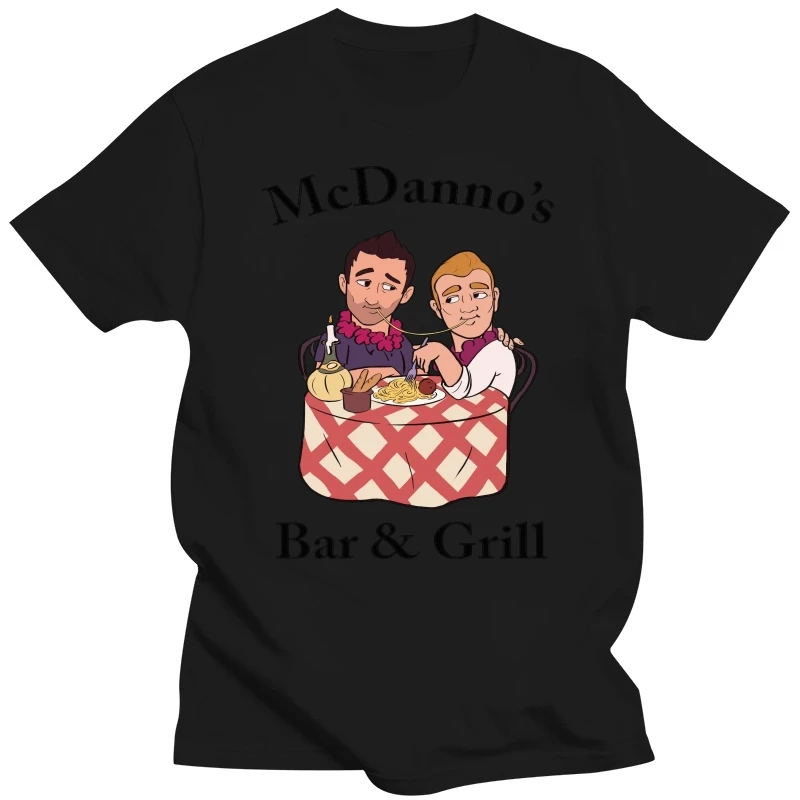 Mcdanno s bar amp Grill l Classic t Shirt 173DMN  cuello redondo sudadera negro