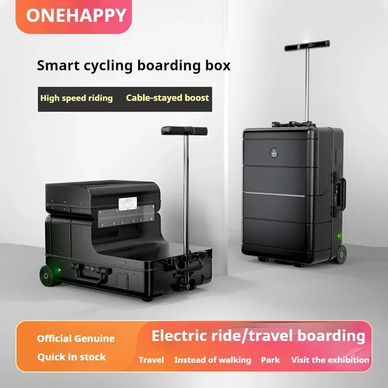 Electric Luggage Smart Riding Charging Suitcase 20 Inch Trolley Case Boarding Case Business Trolley Case Small Scooter Suitcase