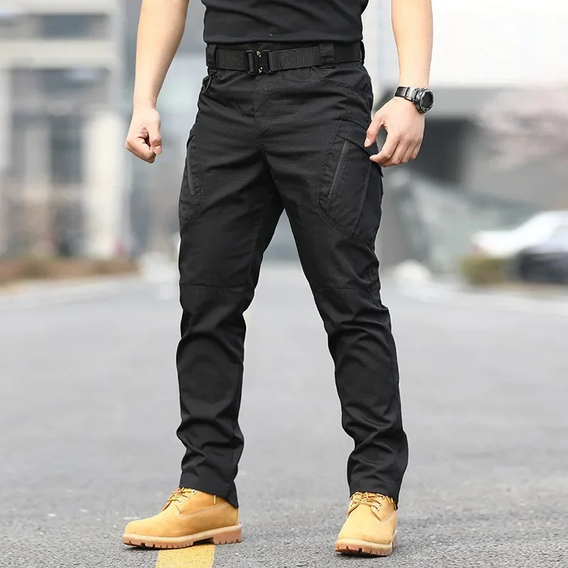 Tactical Cargo Pants Men Combat Trousers Army Military Pants Multiple Pockets Working Hiking Casual Men's Trousers 6XL