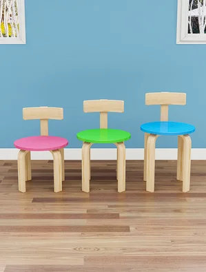 

Kindergarten children's backrest chairs in multiple colors Purchase notes Color height