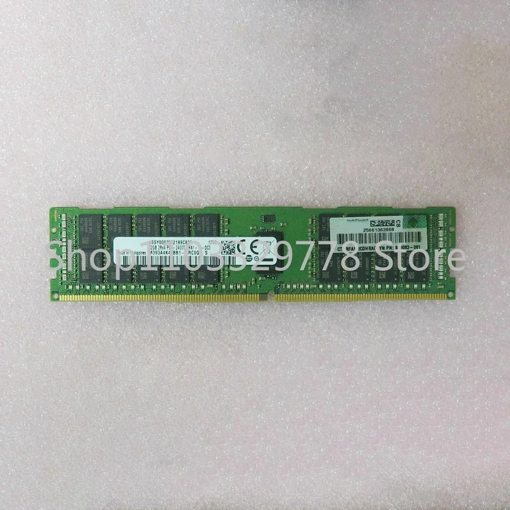 Memoria de servidor RDIMM para HP RAM DL380 Gen9 G10 809083-091 805351-B21 819412-001 DDR4 32GB 2400T ECC REG 2RX4 PC4-2400T