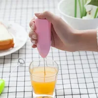 Electric Mini Handle Stirrer, Practical Kitchen Cooking Tool, Milk Drink Coffee Whisk Mixer, Egg Beater Frother Foamer