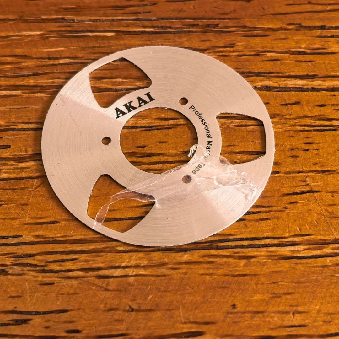 Making Reel To Reel Cassette Kit  Metal (Aluminum) Diameter 42mm  (Pack of 4 Reels + 2 Wheel) view 5