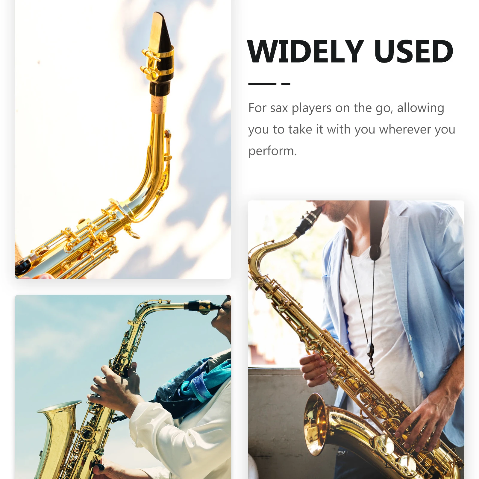 

Brass Alto Sax Ligature Adjustable Metal Adjustment Saxophone Saxophone Clip Wind Instrument Clarinet Ligature Accessory Sax