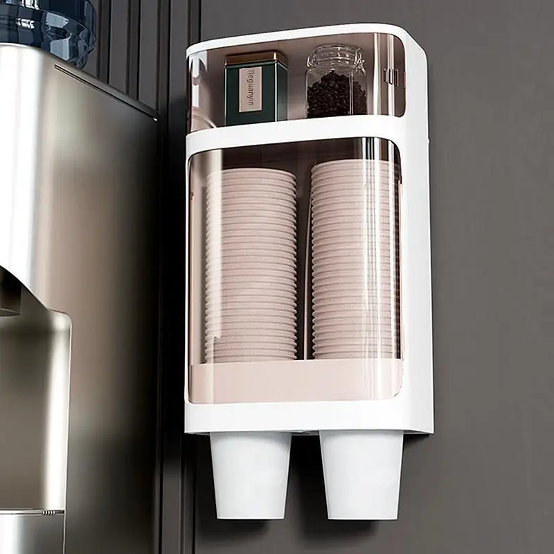wall-mounted-disposable-cup-holder-home-bar-coffee-storage-rack-no-punching-required-beverage-accessory-organizer