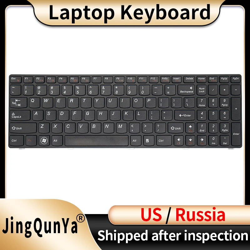 

US/RU/Russian Laptop Keyboard For Lenovo G570 G575G Z560 Z560A Z565 G575GX G575 G770 G780 Replacement