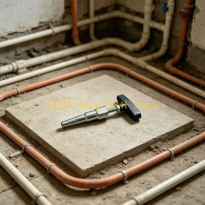 D84F Manual Screw Feed Pipe Expander for 16-32mm PERT Pipe Repair Tasks Use