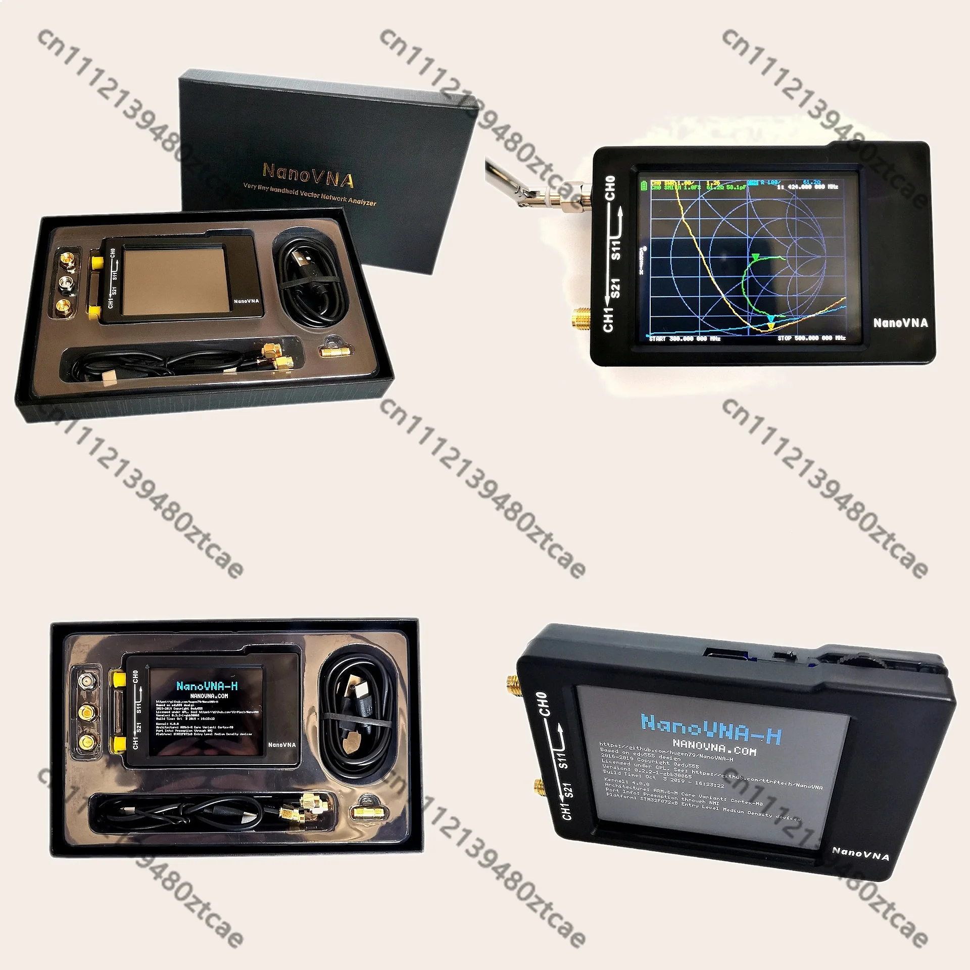 Portable RF Vector Network Analyzer HF VHF UHF 1MHz-1.5GHz Antenna Tester
