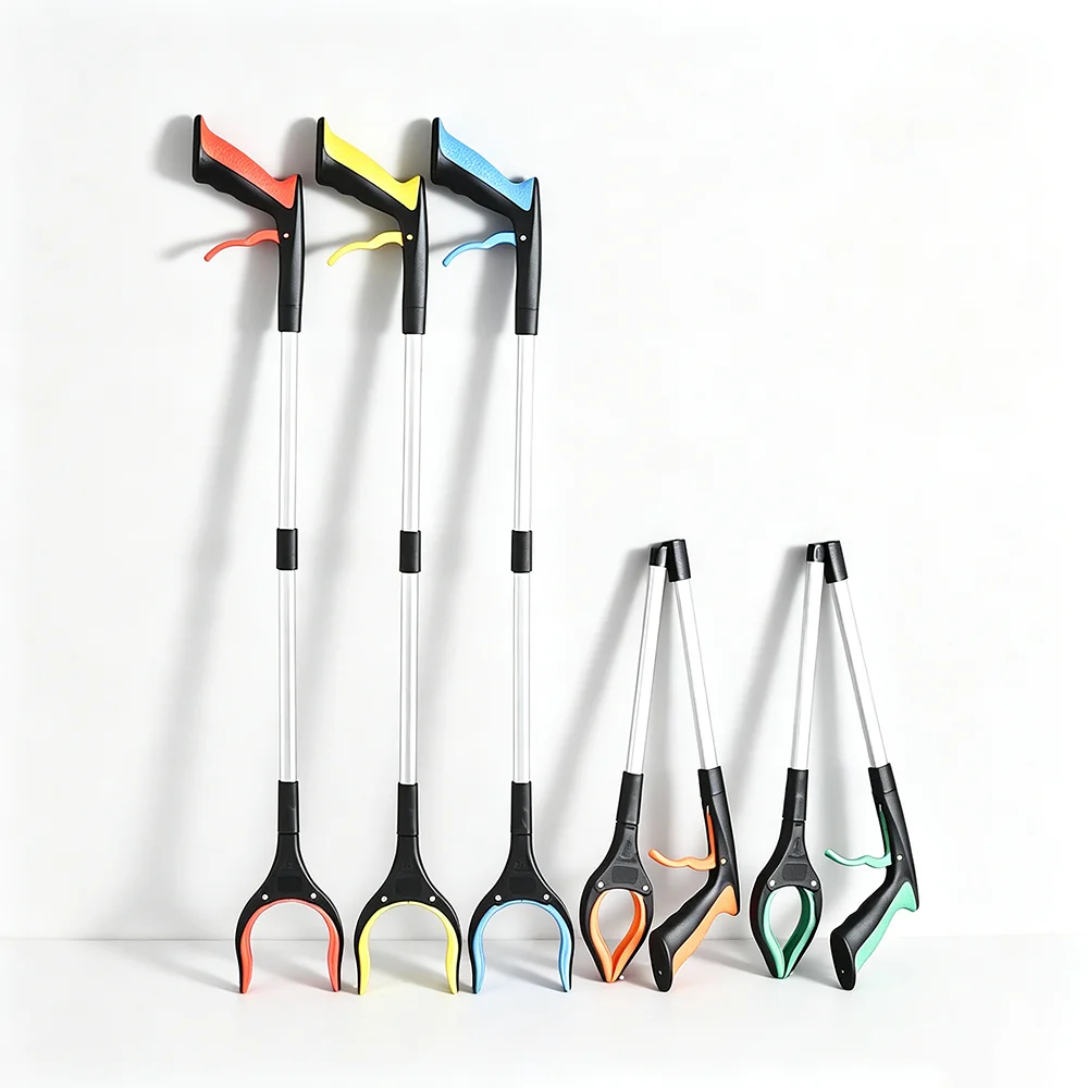 32inch Garbage Picker 360° Rotating Clip Lightweight Heavy‑Duty Reaching Grabber Tool for Elderly Hand Grabber Pick Up Tool