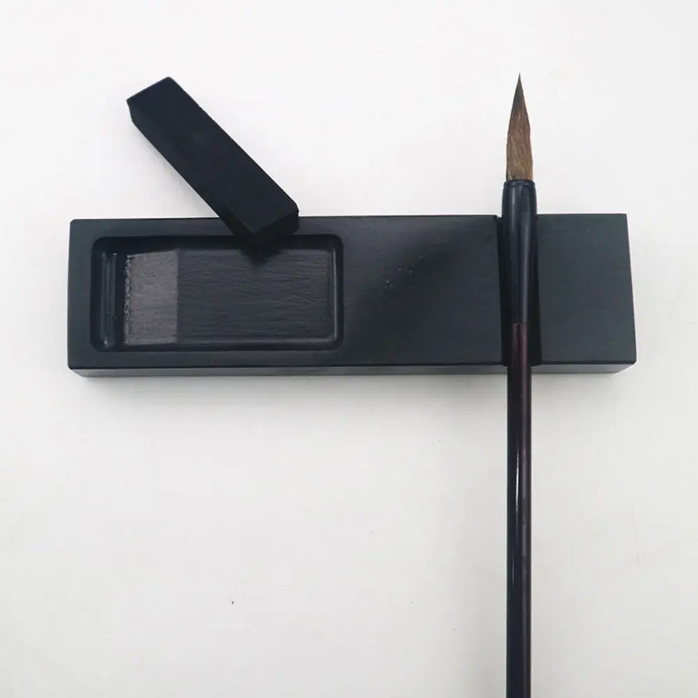 

Традиционная китайская тушечница для каллиграфии, для студентов и художников, с гладкой поверхностью для измельчения, многофункциональная