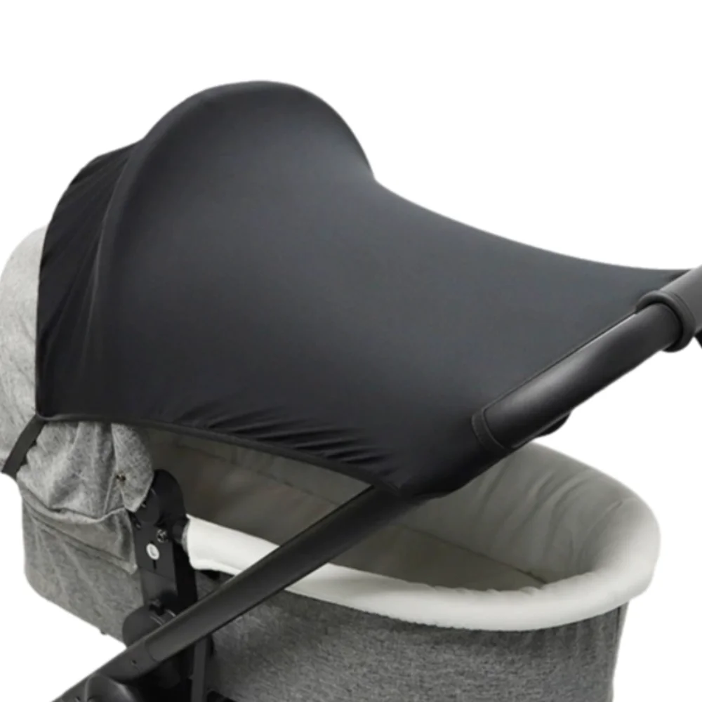 

Extended Baby Stroller Sunshade Cover Breathable Lightweight Baby Pram Canopy Waterproof Anti-UV Pushchair Visor Outdoor