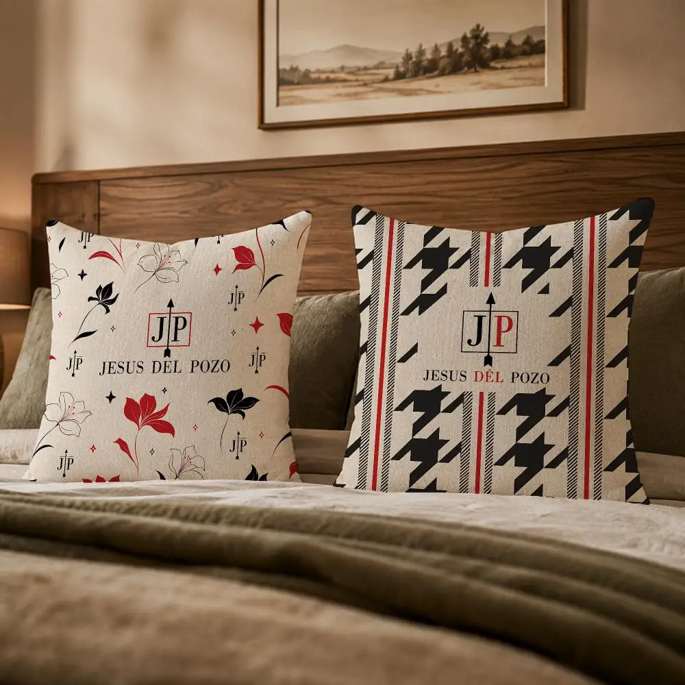 Fashion Brand J-Jesus del PozoS Cushion Cover Ultra Soft Throw Pillow Cover Skin Friendly for Sofa Bed Home Decor Gift