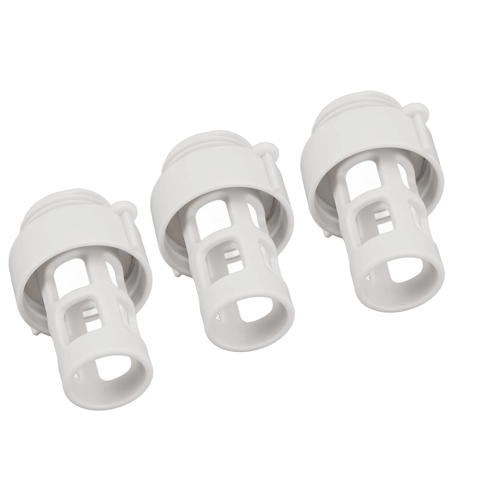 3PCS Hose Drain Plug Connector Pool Pipe Adapter Water Drainage Plug for Intex 10184 Round Swimming Pools 25mm Thread