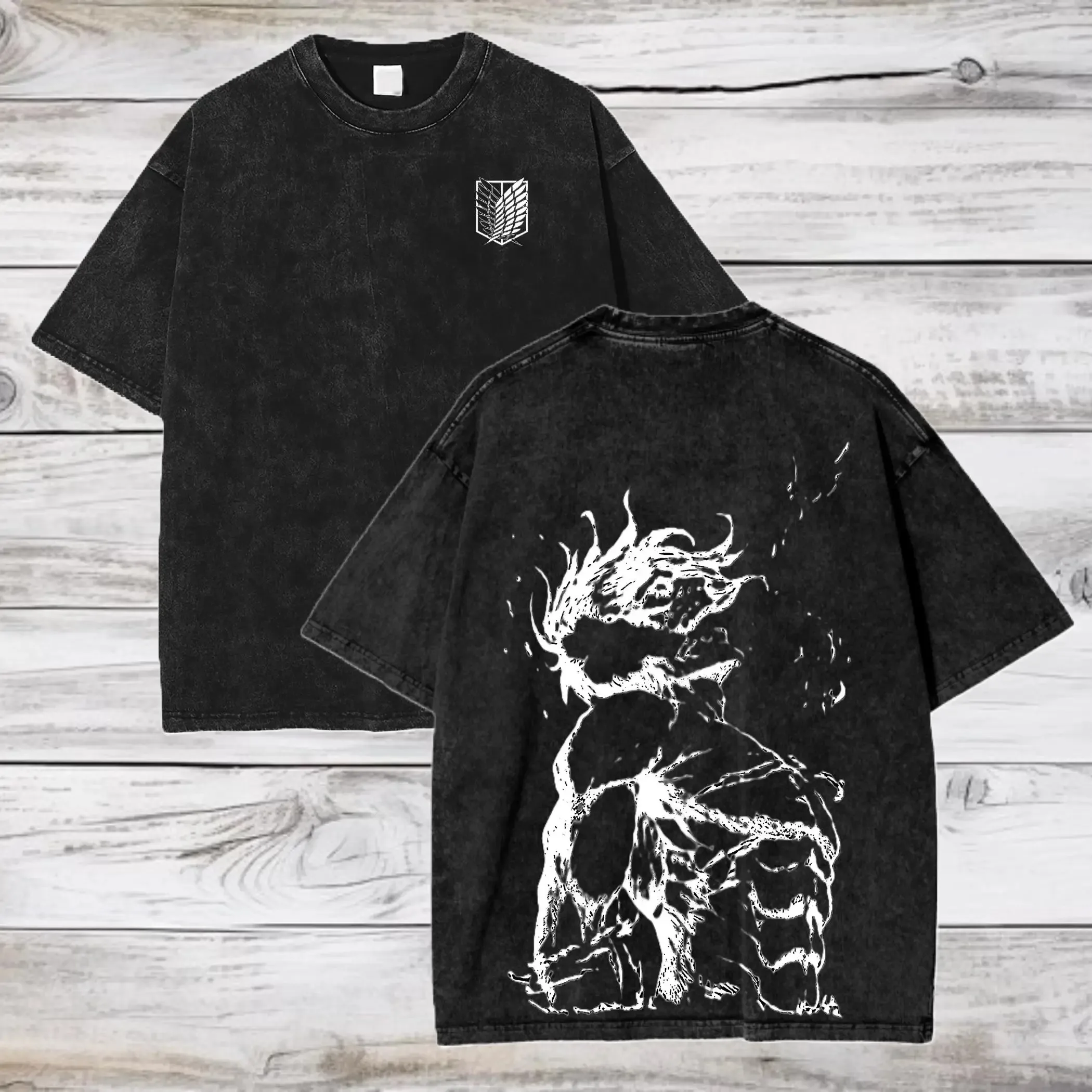 attack-on-titan-temporada-3-scout-regiment-distress-produto-quente-camiseta-anime-camiseta-lavada-camisetas-graficas-lavadas-moda-retro