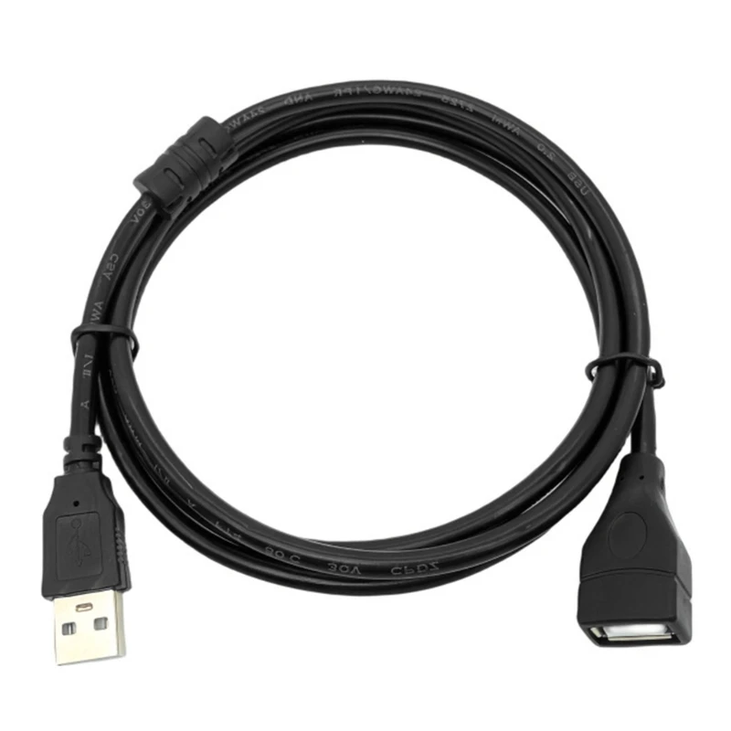 Y1UB USB 2.0 Male to Female USB Cable 2m Fast Data Transfer&Easy Connection for U Disk/USB Keyboard/USB Mouse Durable