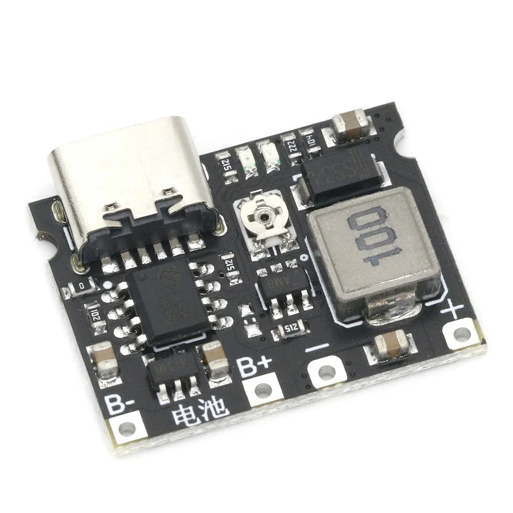 3.7V To 9V 5V Charger Discharge Power Board Type-C Micro DC-DC Boost Module 18650 Lithium Battery Charging Step Up Boost Module
